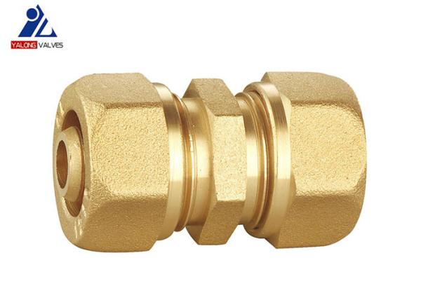 20mm Brass Pex Pipe Fittings Al Straight Through Type