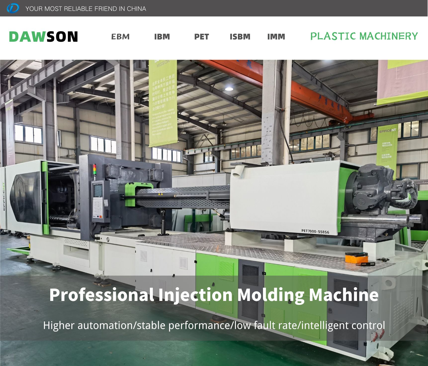 160 mm Hole Diameter PET Preform Injection Molding Machine for High Speed Energy Saving PET Processing