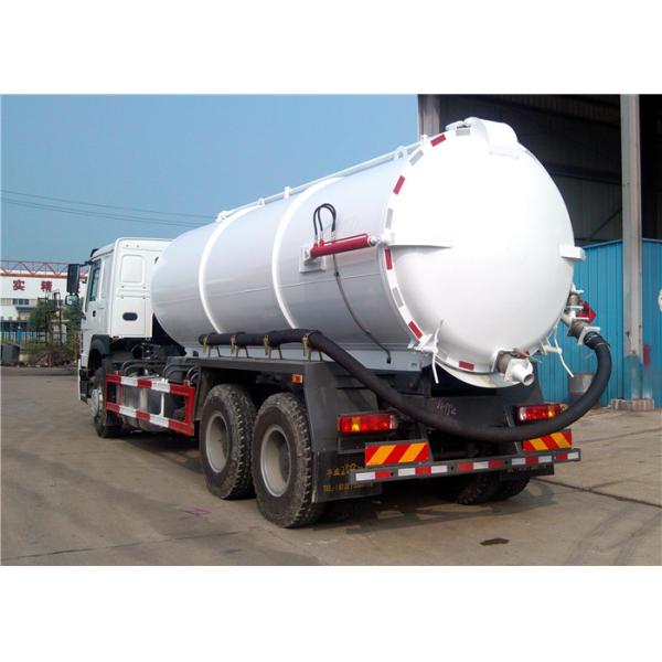 Вакуумируйте колеса 16000Л трейлера 10 автоцистерны нечистот для Синотрук ХОВО