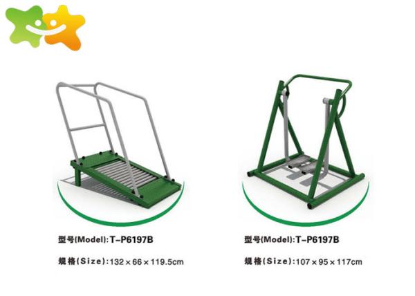 Children Outdoor Park Exercise Equipment Unique  Design Low Maintain Eco Friendly