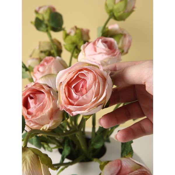 Personalized Artificial Silk Rose Flower Decoration for All Festivals and Celebrations