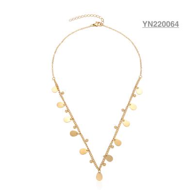 Small Round Tassel Pendant Torque Jewelry Necklace Waterproof