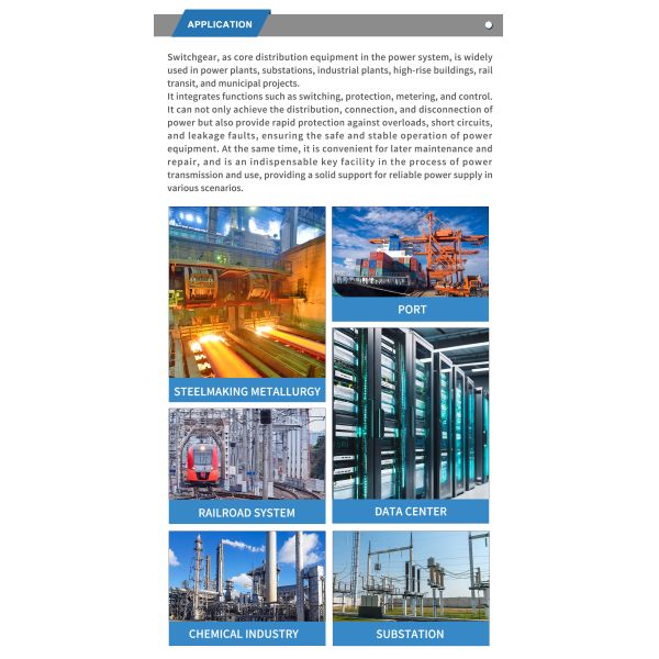 Customized Manufacturer Direct Sales Low-Voltage Switchgear Cabinet Rated Capacity For Indoor Power Distribution, Fast Delivery