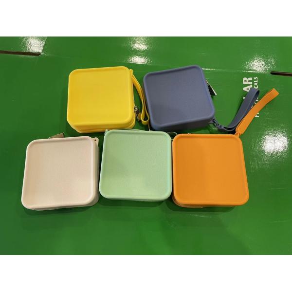 Customized 100% Food Grade Silicone Cosmetic Bag Storage Box for Makeup Accessories