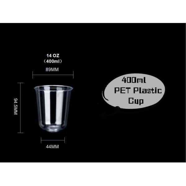 US Clear Plastic Disposable Cup Eco Friendly 100% Biodegradable Compostable Cold Cup