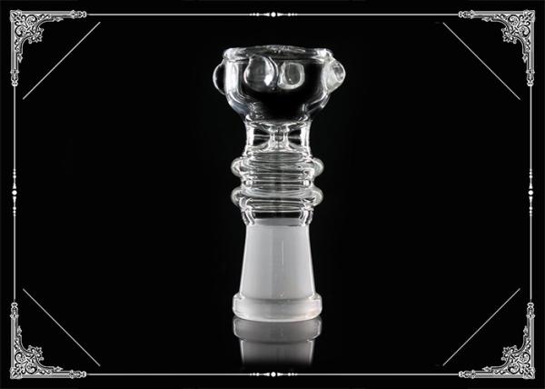 Smoking Tobacco Clear Glass Bowls 14mm Female With Hand Blown Technology