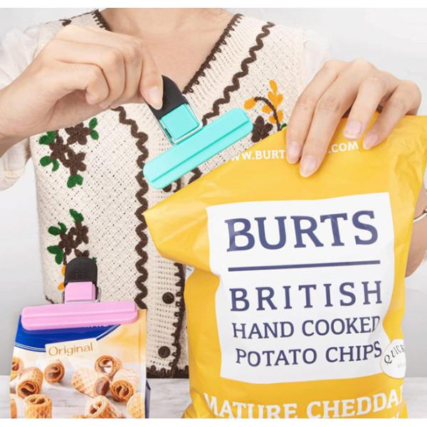 Food Storage Houseware Plastic Products Bag Sealing Clips