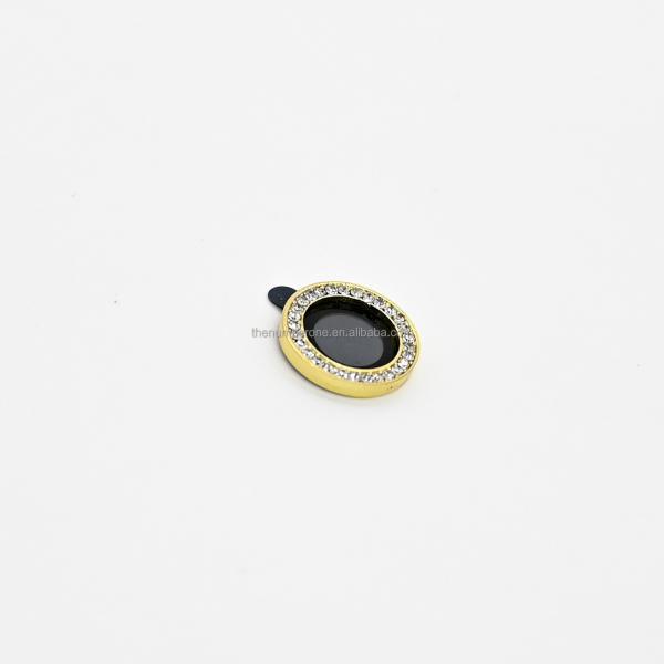 Dirt Resistant Diamond Screen Guard Full Cover Tempered Glasses For Ip14