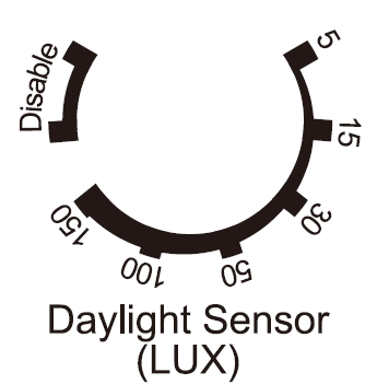 30m diameter detection coverage Standalone PIR presence detectors with 6m mounting height