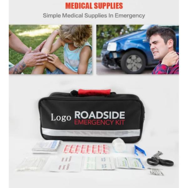 Взрослый автомобильный набор помощи обочины автомобиля безопасти бортовой аптечки с соединительным кабелем
