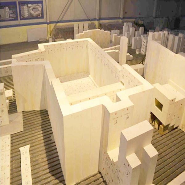 50TPD Energy Saving Industrial Glass Furnace with Refractory Materials for Glass Melting