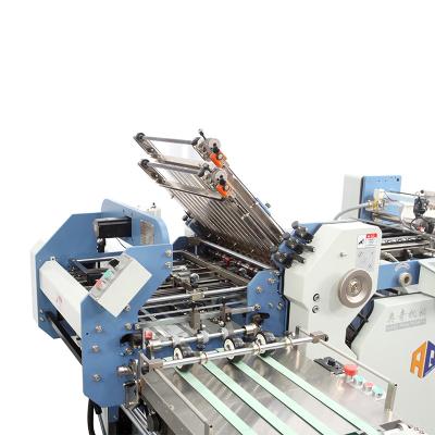 Máquina automática da dobradura do papel do tamanho A4 com a engrenagem que conduz a alta velocidade