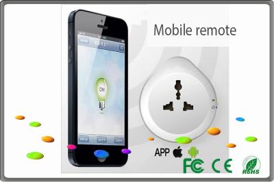 smartphone Home Automation Wifi Devices , Smart Socket controlling lamp / lighting