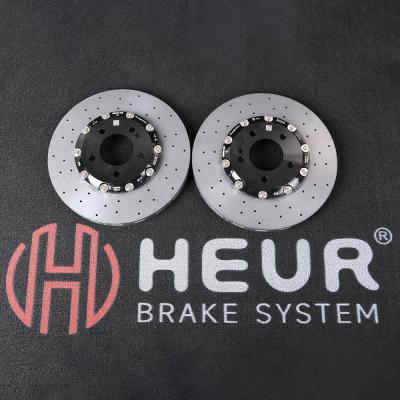 Heur Brake Carbon Ceramic Disc For Vw Golf Mk7 Mk4 Upgrade 370*32mm Front Set