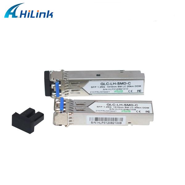 GLC-LH-SM 1.25G SFP 1310nm 20KM Dual LC Optical Transceiver Module