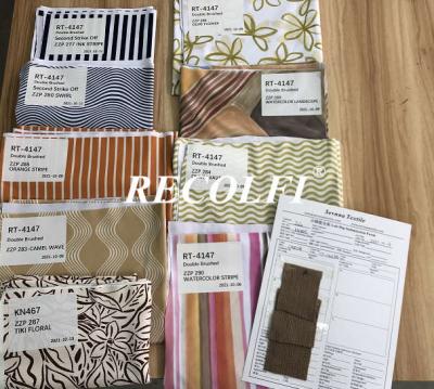 200GSM Repreve Swimwear Fabric For Color Lab Dips And Digital Print Strike - Offs