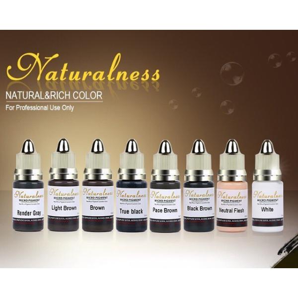 Naturalness Liquid Semi Permanent Makeup Pigments For Makeup Machine