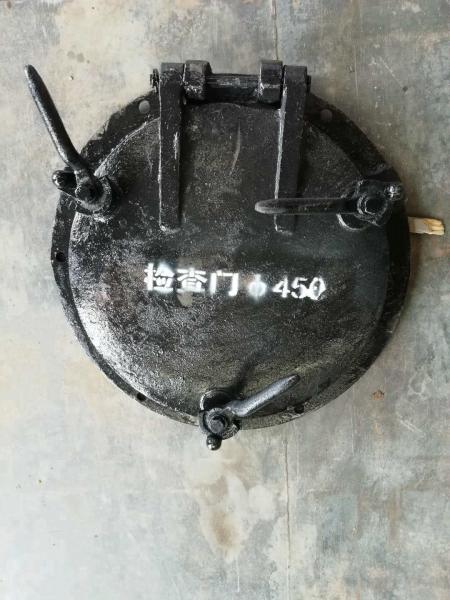 Heatproof Boiler Furnace Door Spare Parts Anti Erosion For Station Boiler