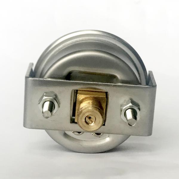 40mm 100 Psi Pressure Gauge Axial Mount Manometer Acc 2.5 U Clamp Pressure Gauge