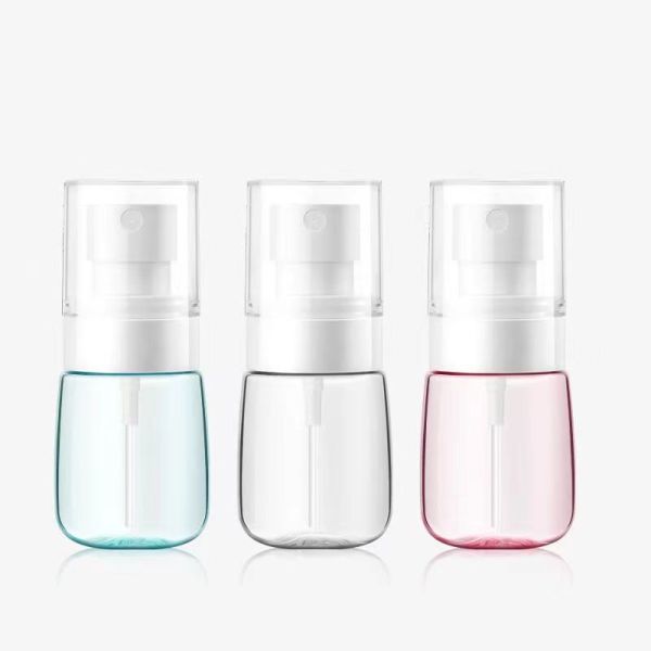 30/60/100ML Premium Refillable Cosmetic Dispenser PET Mist Spray Bottle  Lotion Conditioner Hand Sanitizer