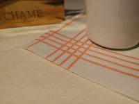 Serviettes de papier de luxe faites sur commande de Decoupage de serviette de papier d'Airlaid pour le restaurant occidental