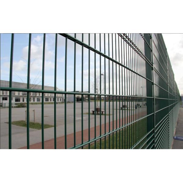 868 656 Powder Coated Double Wire Welded Mesh Fence Panels