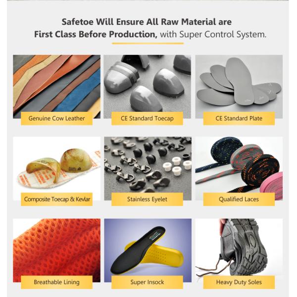 SAFETOE Safety Shoes Work Boots PU Unisex Womens Steel Toe Boots