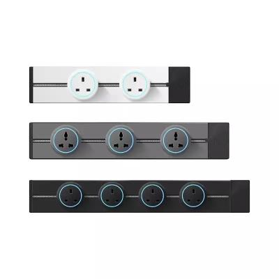 Type A Universal 3 Outlet Power Strip track socket With 6 Feet Cord 110-240V