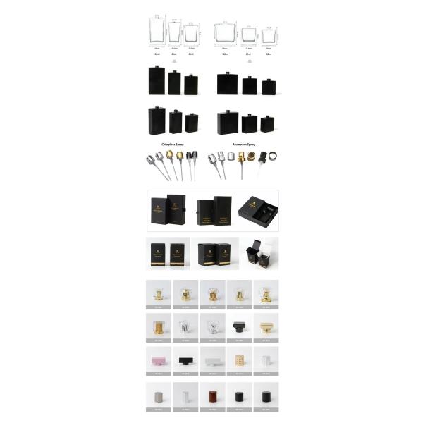 Perfume Sample Cosmetics Glass Bottle With 2ml 5ml 8ml 10ml Size