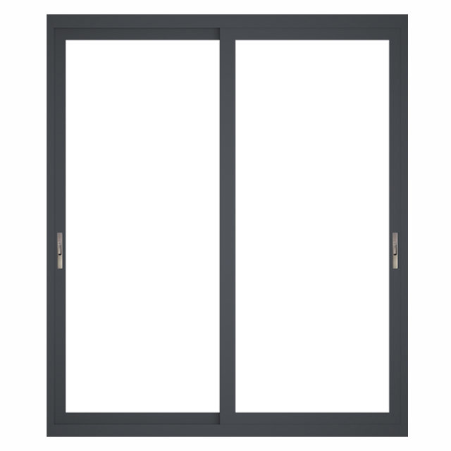 EPDM 6063-T5 Aluminium Double Sliding Doors Heavy Duty With Soundproof