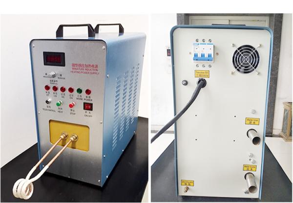 Fornalha de forjadura de aço pequena de alta frequência da fornalha 50kw do aquecimento de indução