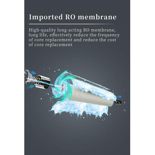 Кухня под раковиной Домашний очиститель воды Ro Dual Core 800 GPD