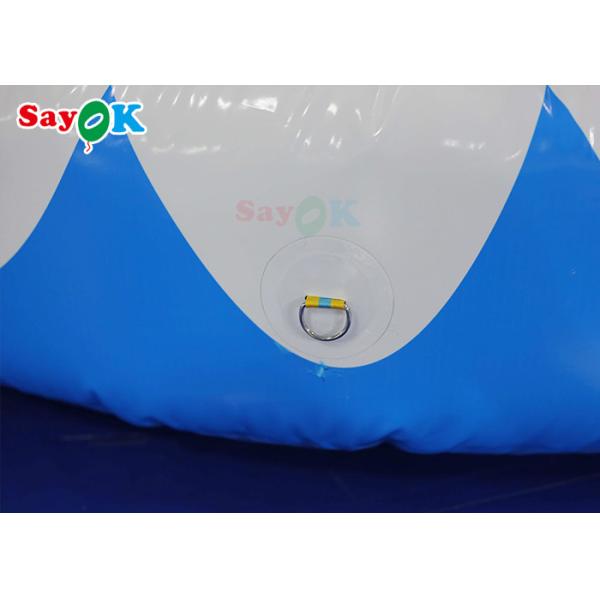 Шарик снежного шара украшений рождественского двора рекламы раздувной гигантский