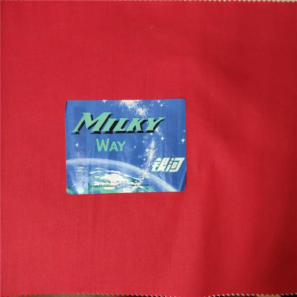 Plum Polycotton Dyed Fabric 65% Polyester 35% Cotton 45x45 Yarn Count