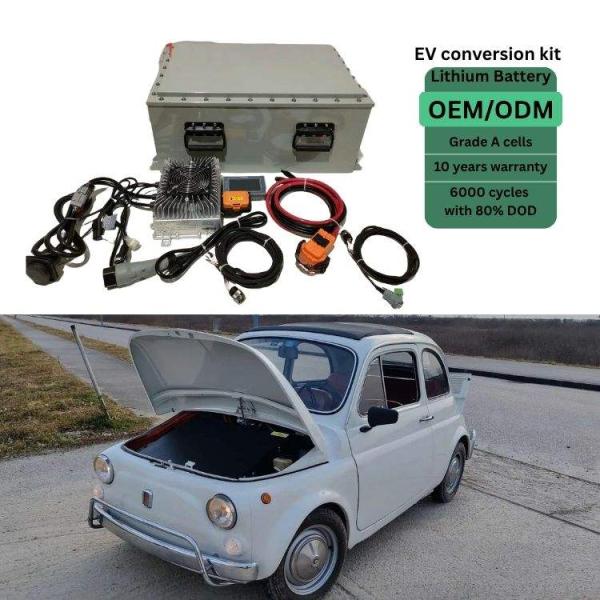 Baterías para automóviles 72V 96V 111V 330V Baterías de litio