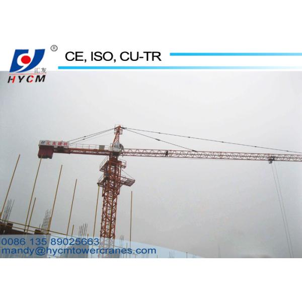 QTZ6515 Topkit Tower Crane 10 ton 65m Jib Construction Crane with Remote Control