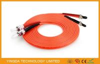 Cordón de remiendo con varios modos de funcionamiento de la fibra óptica del ST SMA905/del UPC, puente a dos caras de la fibra óptica del milímetro