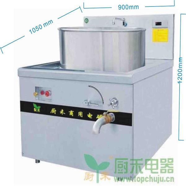 15000W 380V Induction Soup Cooker , Stainless Steel Soup Kettle OEM Service