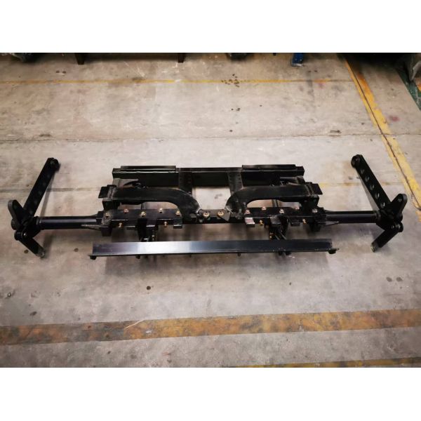 Garbage Truck Bin Lift Mechanism Assembly with Hydraulic Lifting & Tilting, Obstacle Detection, and Cab Operation