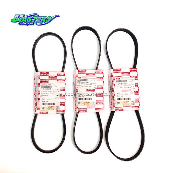 Masters 5-87610058-0 Cinturão de ventilador de arrefecimento 8-98003187-0 para ISUZU FRR NPR 4J4H
