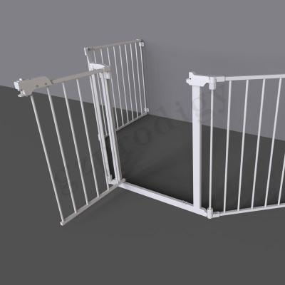 Adjustable Metal Foldable Baby Playpen Multifunctional Childproof