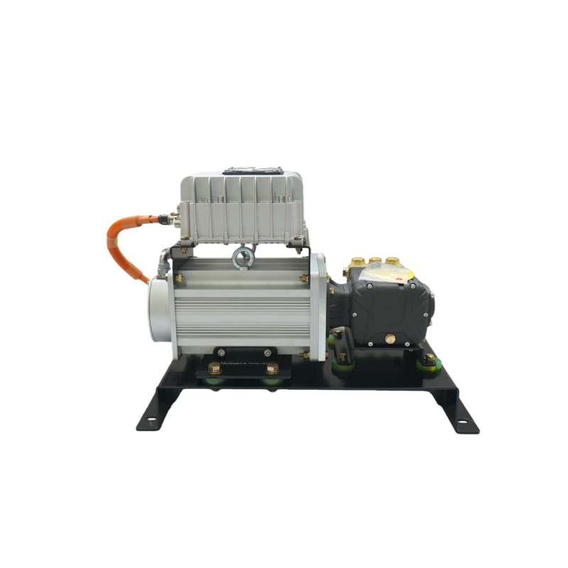 10kW PMSM High-Pressure Pump Module with IP67 Rating for Continuous Duty in Sweeper Trucks