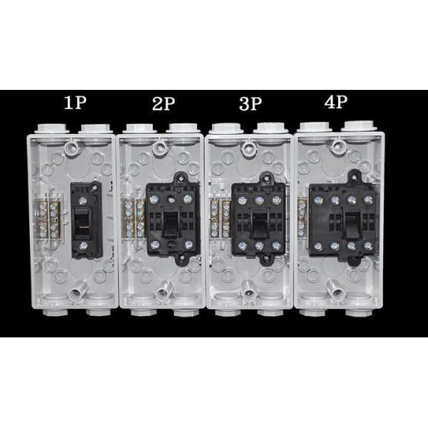 УКФ Внешний водонепроницаемый изоляционный переключатель одноколонный разъединитель 1p/2p/3p/4p для наружного использования
