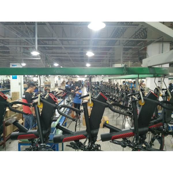 White / Black Small Foldinge Bike , Electric Assist Bike 120kg Loading Ability