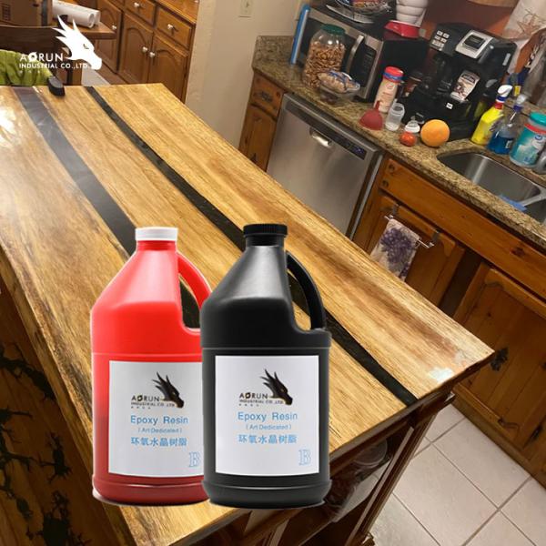 Wholesale Transparent Clear Epoxy Resin Table Top Wood Resina Epoxica Price Liquid Epoxy Resin Manufacturers