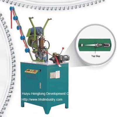 Auto Nylon Zipper Machine Top Stop Inserting Machine Garment