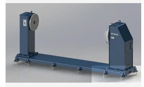 10kg Automatic Welding Positioner Turntable Design Electric Head And Tail Frame 10kg