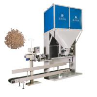 Máquina de ensaque semi automática da grão dos feijões do arroz 10-50kg de BlueRay 3KW