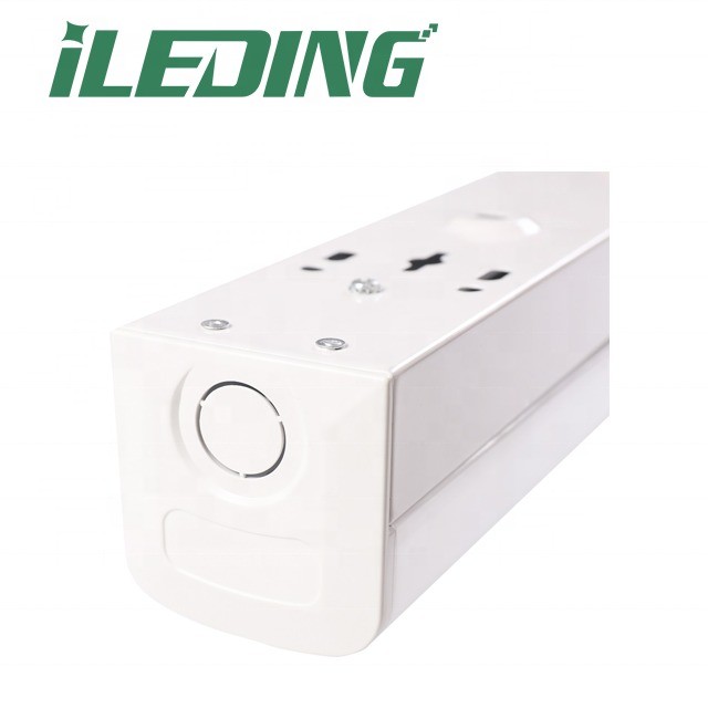 Dimmer Support 5- 2ft 4ft 8ft 46W 38W 30W LED Linear Strip Light Fixtures for Office