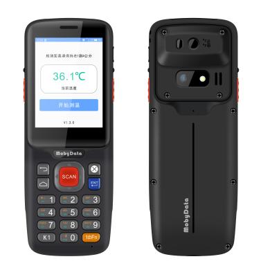 Temperature Measurement PDA Barcode Scanner Android Mobile Computer IP65